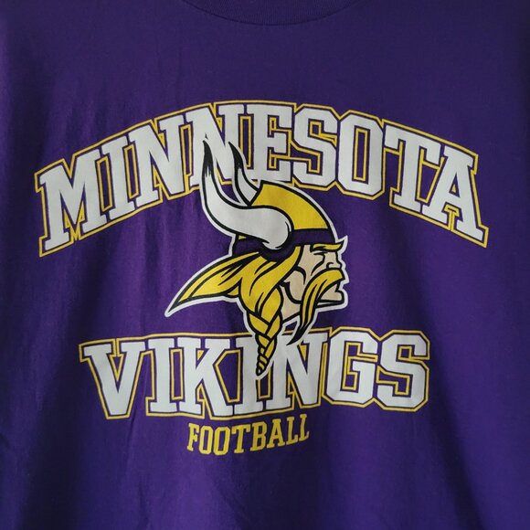 NFL Team Apparel Minnesota Vikings Men’s T-shirt, M, 100% Cotton, NWOT - Picture 2 of 7